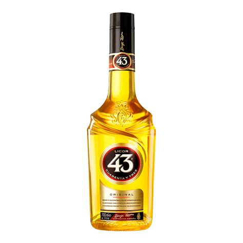 garrafa de licor 43